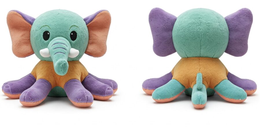 Elephatopus the Deep Diver™ – A Majestic Hybrid Plush | Abnomals™ Exclusive