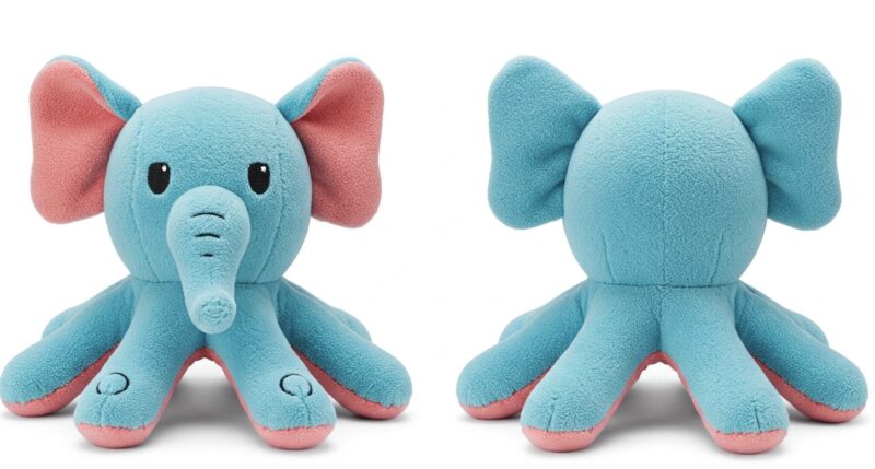 Elephatopus the Deep Diver™ – A Majestic Hybrid Plush | Abnomals™ Exclusive