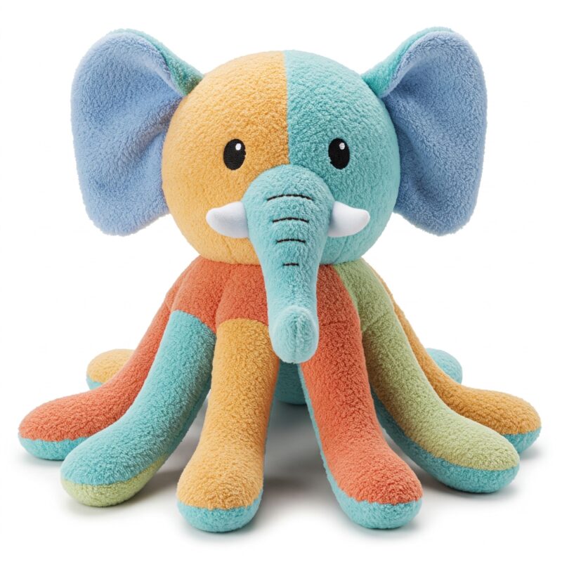 Elephatopus the Deep Diver™ – A Majestic Hybrid Plush | Abnomals™ Exclusive