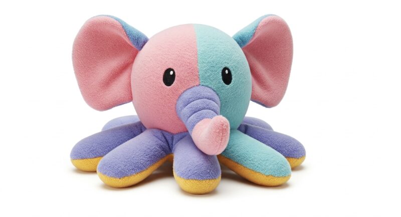 Elephatopus the Deep Diver™ – A Majestic Hybrid Plush | Abnomals™ Exclusive