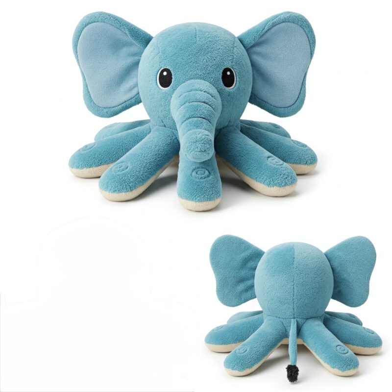 Elephatopus the Deep Diver™ – A Majestic Hybrid Plush | Abnomals™ Exclusive