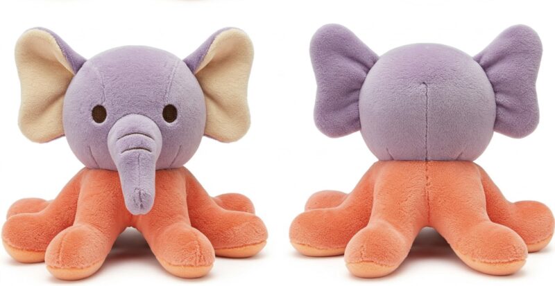 Elephatopus the Deep Diver™ – A Majestic Hybrid Plush | Abnomals™ Exclusive