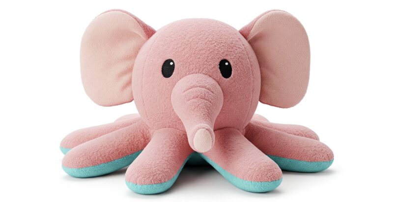 Elephatopus the Deep Diver™ – A Majestic Hybrid Plush | Abnomals™ Exclusive
