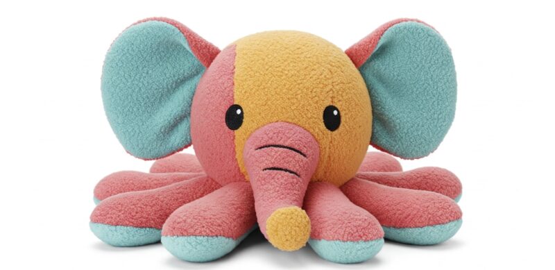 Elephatopus the Deep Diver™ – A Majestic Hybrid Plush | Abnomals™ Exclusive