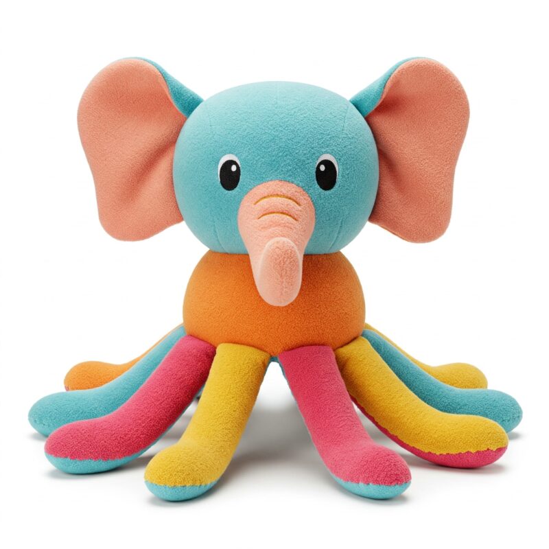 Elephatopus the Deep Diver™ – A Majestic Hybrid Plush | Abnomals™ Exclusive