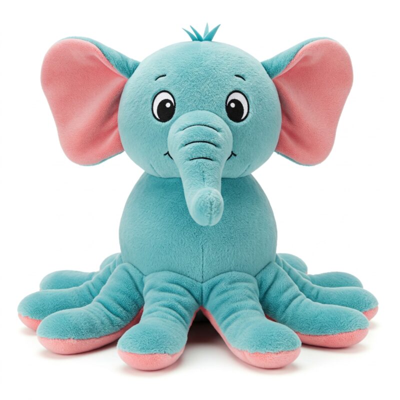 Elephatopus the Deep Diver™ – A Majestic Hybrid Plush | Abnomals™ Exclusive