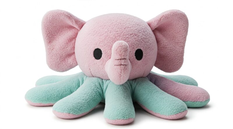 Elephatopus the Deep Diver™ – A Majestic Hybrid Plush | Abnomals™ Exclusive