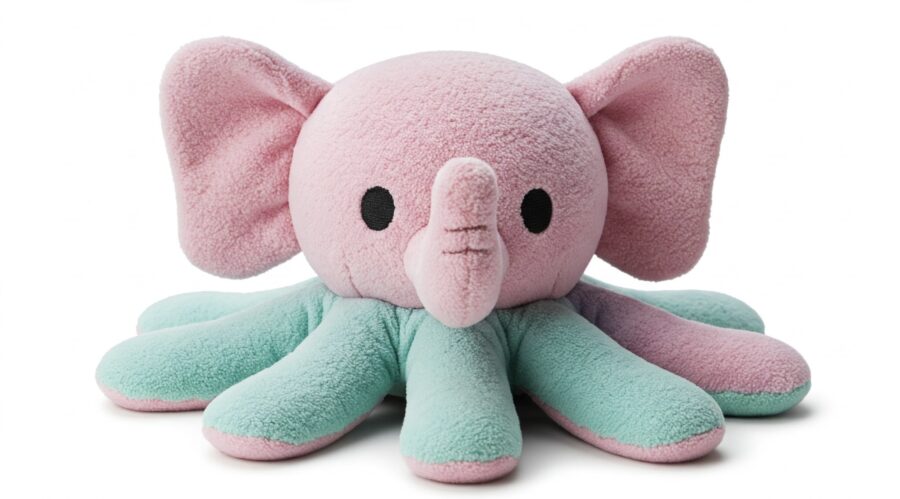 Elephatopus the Deep Diver™ – A Majestic Hybrid Plush | Abnomals™ Exclusive