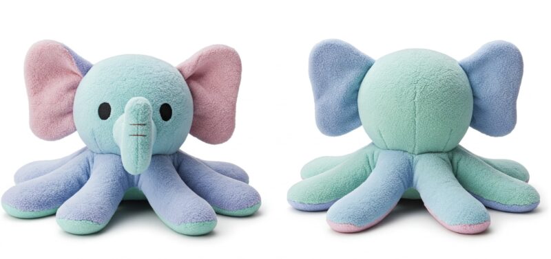 Elephatopus the Deep Diver™ – A Majestic Hybrid Plush | Abnomals™ Exclusive