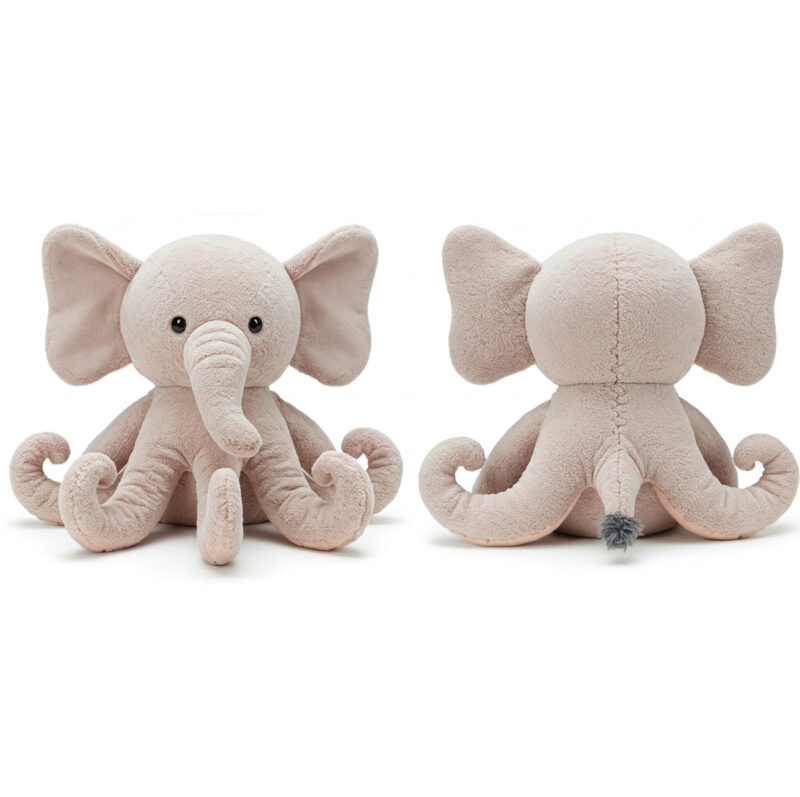 Elephatopus the Deep Diver™ – A Majestic Hybrid Plush | Abnomals™ Exclusive