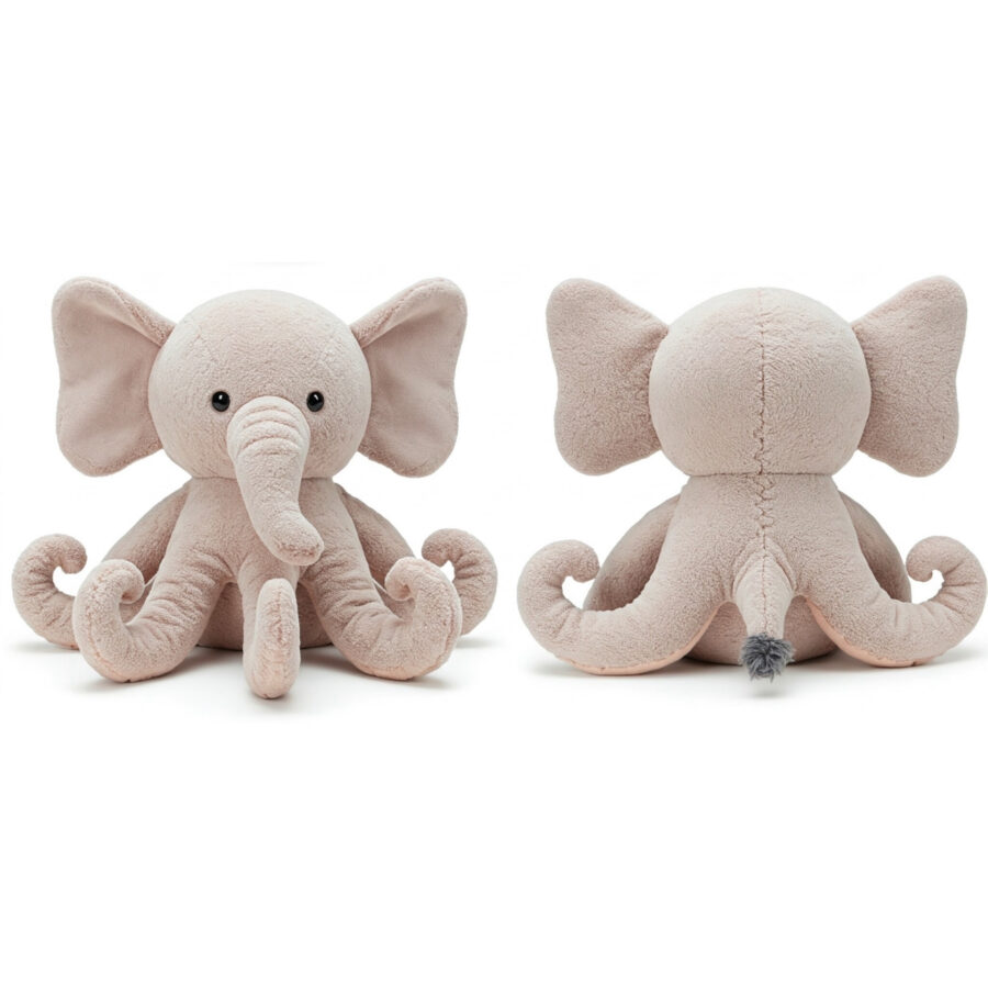Elephatopus the Deep Diver™ – A Majestic Hybrid Plush | Abnomals™ Exclusive