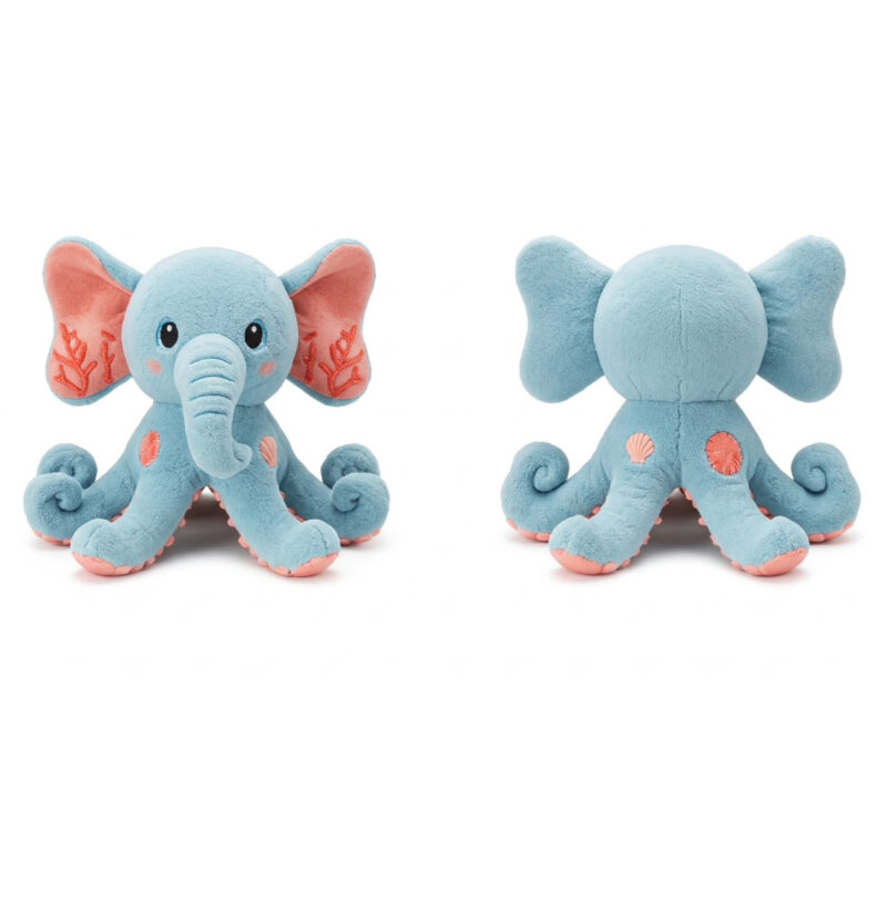 Elephatopus the Deep Diver™ – A Majestic Hybrid Plush | Abnomals™ Exclusive