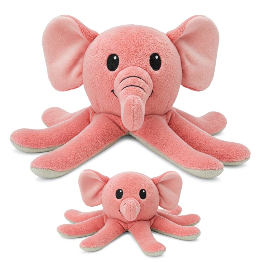 Elephatopus the Deep Diver™ – A Majestic Hybrid Plush | Abnomals™ Exclusive
