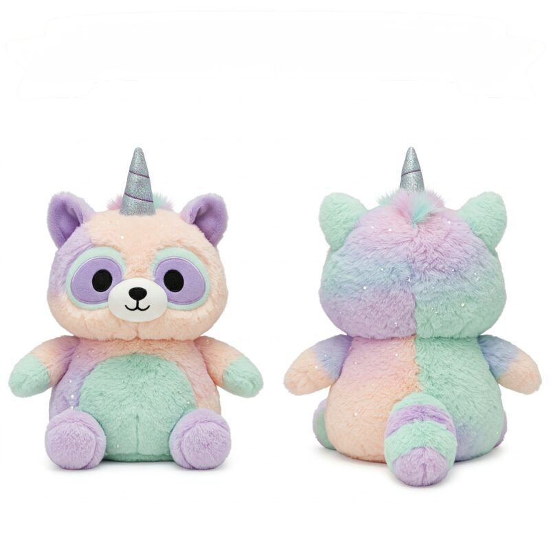 Racoonicorn the Sneaky Sparkle™ – A Mischievous Hybrid Plush | Abnomals™ Exclusive