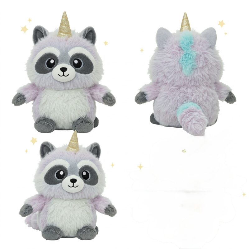 Racoonicorn the Sneaky Sparkle™ – A Mischievous Hybrid Plush | Abnomals™ Exclusive