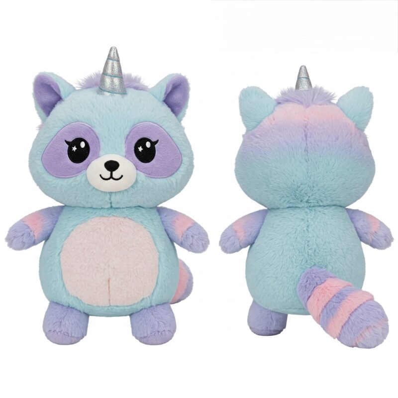 Racoonicorn the Sneaky Sparkle™ – A Mischievous Hybrid Plush | Abnomals™ Exclusive