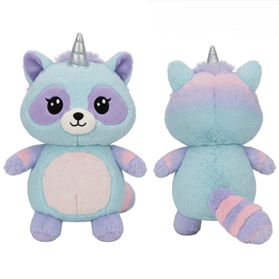 Racoonicorn the Sneaky Sparkle™ – A Mischievous Hybrid Plush | Abnomals™ Exclusive