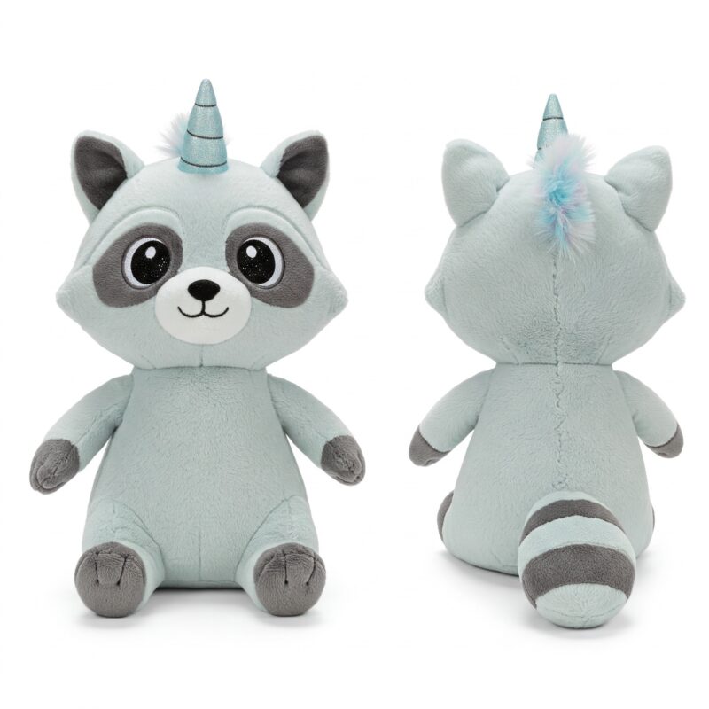 Racoonicorn the Sneaky Sparkle™ – A Mischievous Hybrid Plush | Abnomals™ Exclusive
