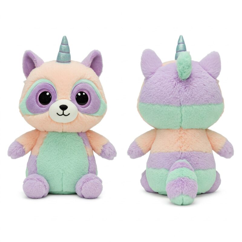 Racoonicorn the Sneaky Sparkle™ – A Mischievous Hybrid Plush | Abnomals™ Exclusive