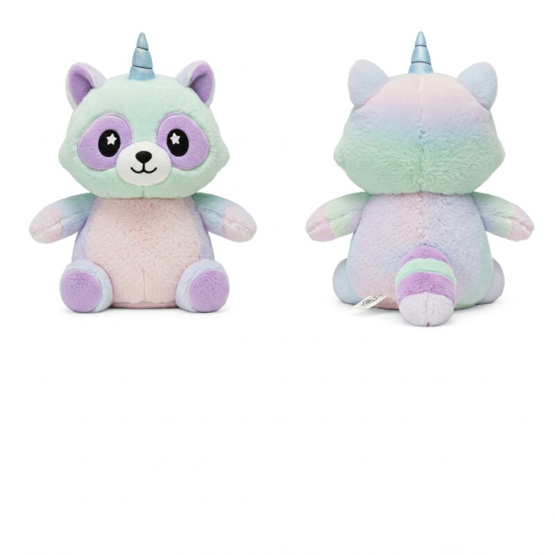 Racoonicorn the Sneaky Sparkle™ – A Mischievous Hybrid Plush | Abnomals™ Exclusive