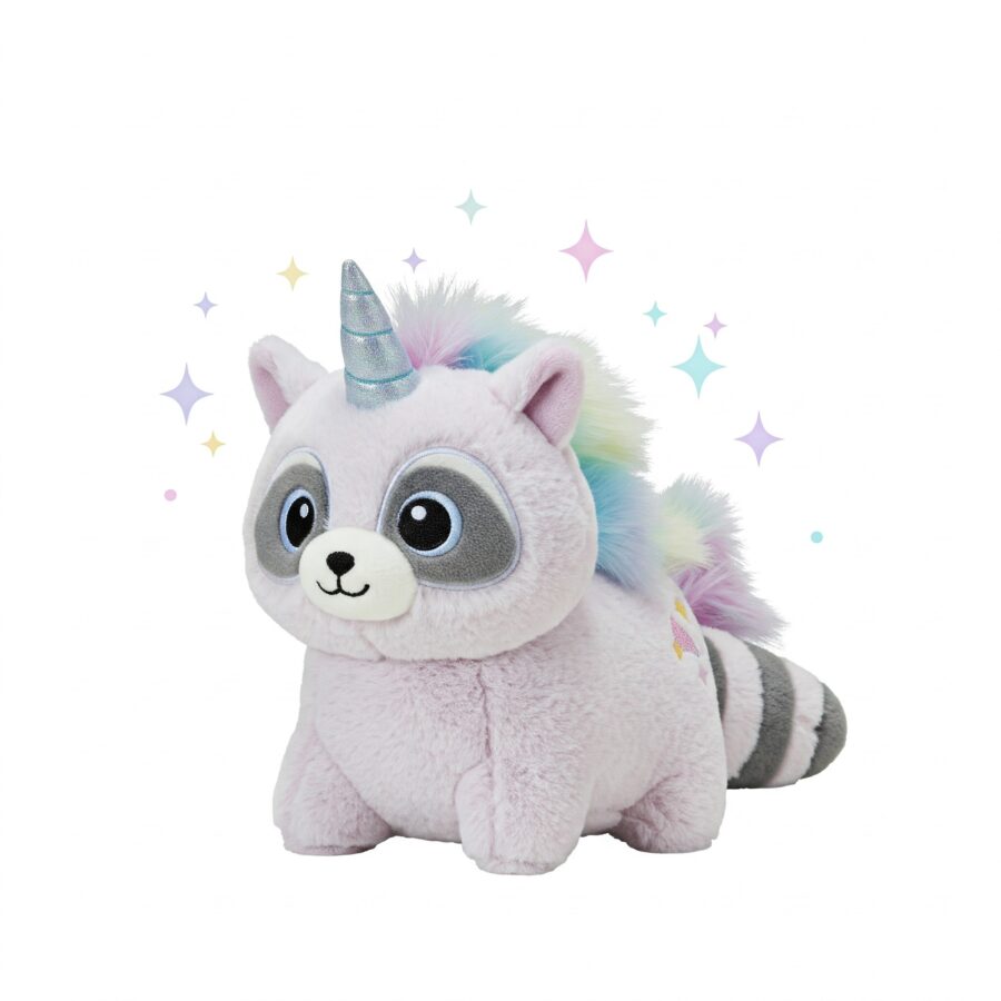 Racoonicorn the Sneaky Sparkle™ – A Mischievous Hybrid Plush | Abnomals™ Exclusive