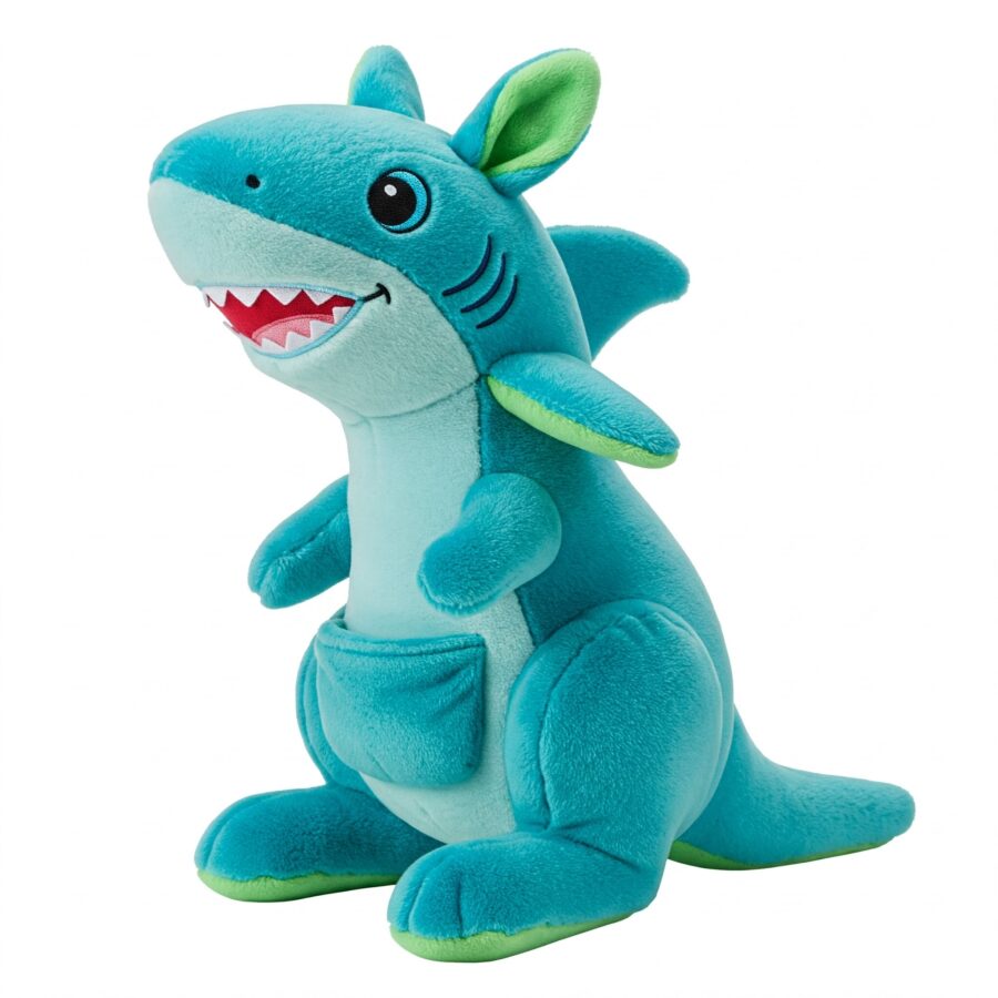 Sharkaroo the Jumping Jaws™ – A Dynamic Hybrid Plush | Abnomals™ Exclusive