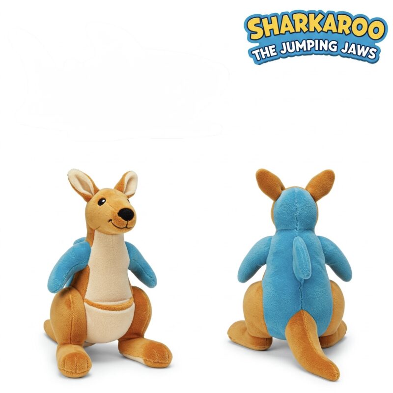 Sharkaroo the Jumping Jaws™ – A Dynamic Hybrid Plush | Abnomals™ Exclusive