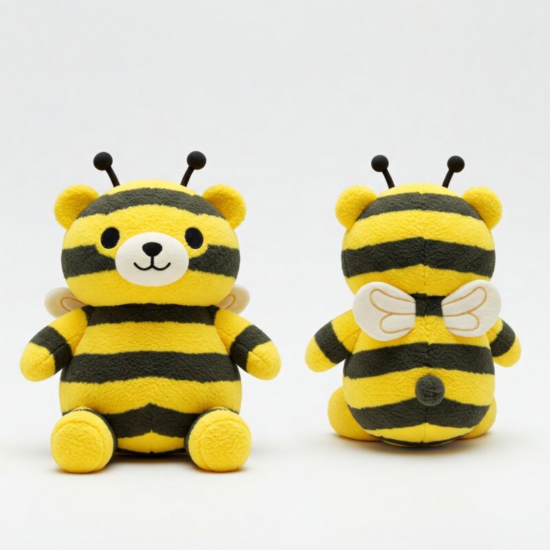 Bumbear the Honey Striker™ – A Bold Hybrid Plush | Abnomals™ Exclusive