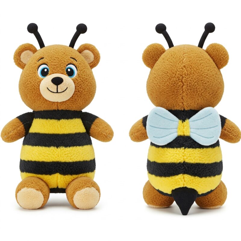 Bumbear the Honey Striker™ – A Bold Hybrid Plush | Abnomals™ Exclusive