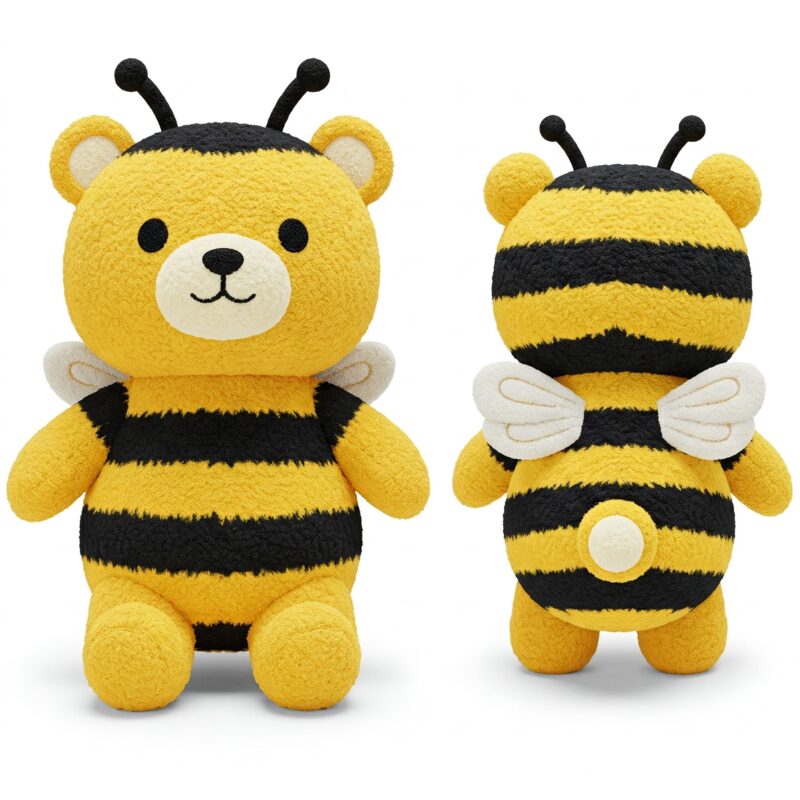 Bumbear the Honey Striker™ – A Bold Hybrid Plush | Abnomals™ Exclusive