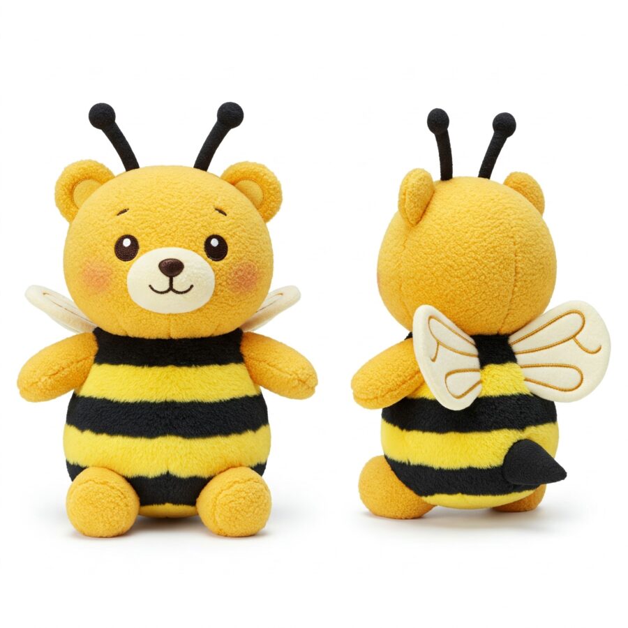 Bumbear the Honey Striker™ – A Bold Hybrid Plush | Abnomals™ Exclusive