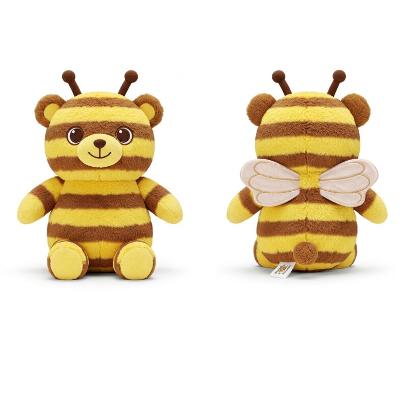 Bumbear the Honey Striker™ – A Bold Hybrid Plush | Abnomals™ Exclusive