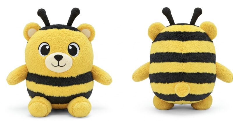 Bumbear the Honey Striker™ – A Bold Hybrid Plush | Abnomals™ Exclusive