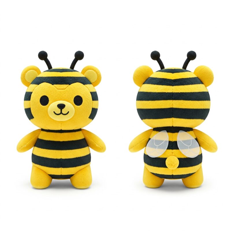 Bumbear the Honey Striker™ – A Bold Hybrid Plush | Abnomals™ Exclusive