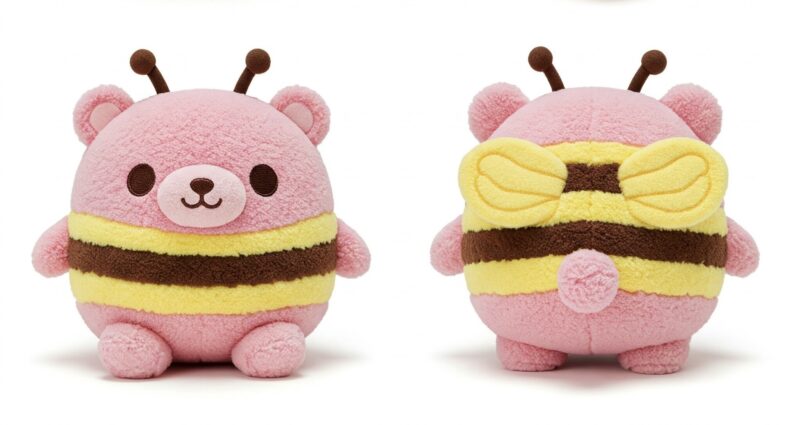 Bumbear the Honey Striker™ – A Bold Hybrid Plush | Abnomals™ Exclusive