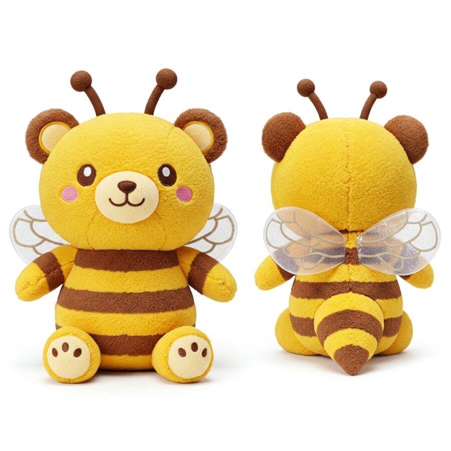 Bumbear the Honey Striker™ – A Bold Hybrid Plush | Abnomals™ Exclusive