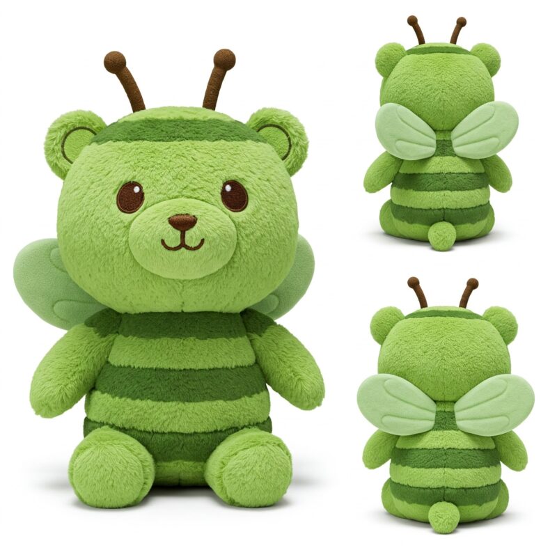 Bumbear the Honey Striker™ – A Bold Hybrid Plush | Abnomals™ Exclusive