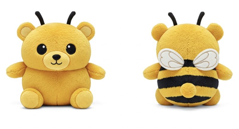 Bumbear the Honey Striker™ – A Bold Hybrid Plush | Abnomals™ Exclusive