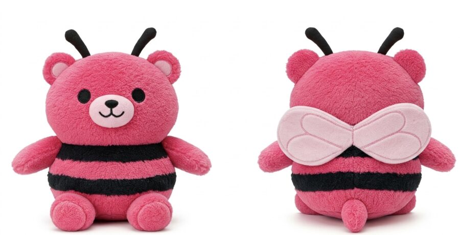 Bumbear the Honey Striker™ – A Bold Hybrid Plush | Abnomals™ Exclusive