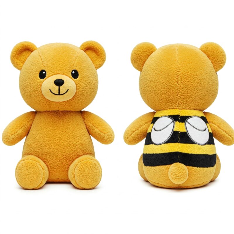 Bumbear the Honey Striker™ – A Bold Hybrid Plush | Abnomals™ Exclusive