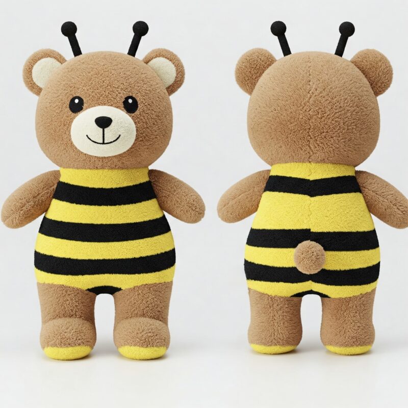 Bumbear the Honey Striker™ – A Bold Hybrid Plush | Abnomals™ Exclusive