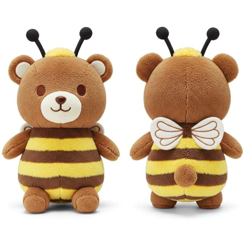Bumbear the Honey Striker™ – A Bold Hybrid Plush | Abnomals™ Exclusive