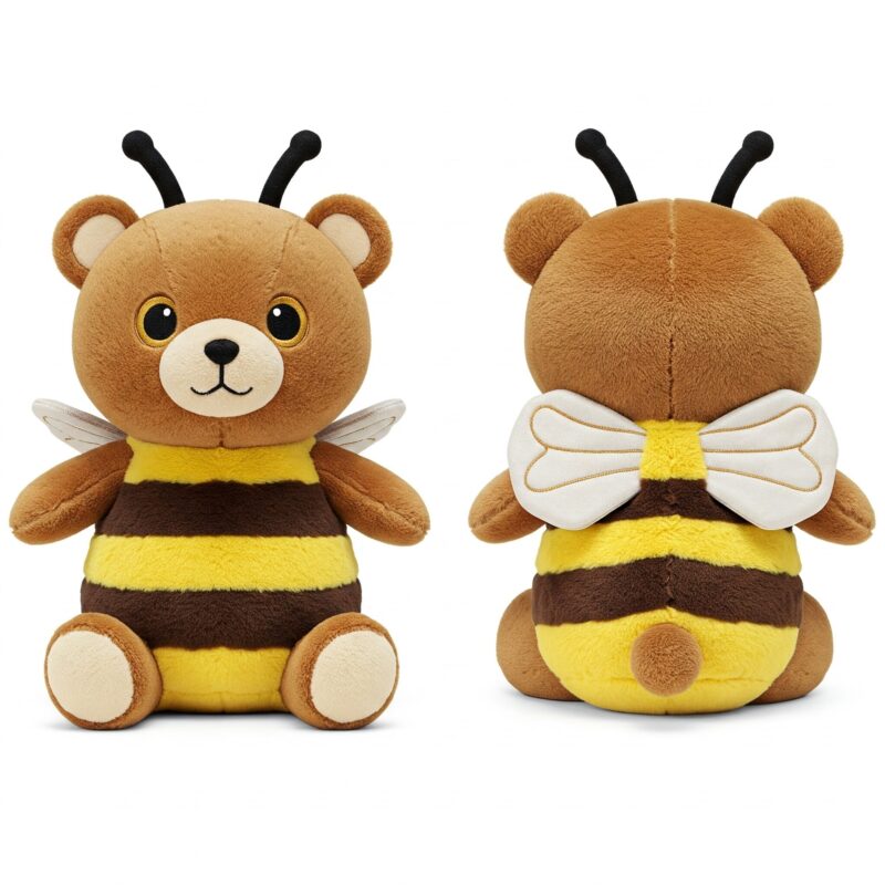 Bumbear the Honey Striker™ – A Bold Hybrid Plush | Abnomals™ Exclusive