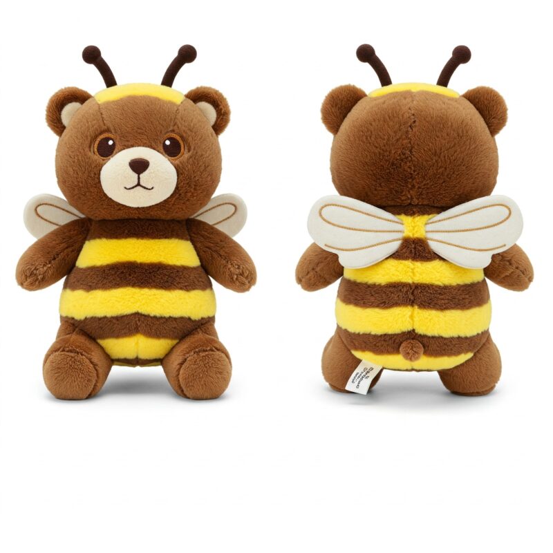 Bumbear the Honey Striker™ – A Bold Hybrid Plush | Abnomals™ Exclusive