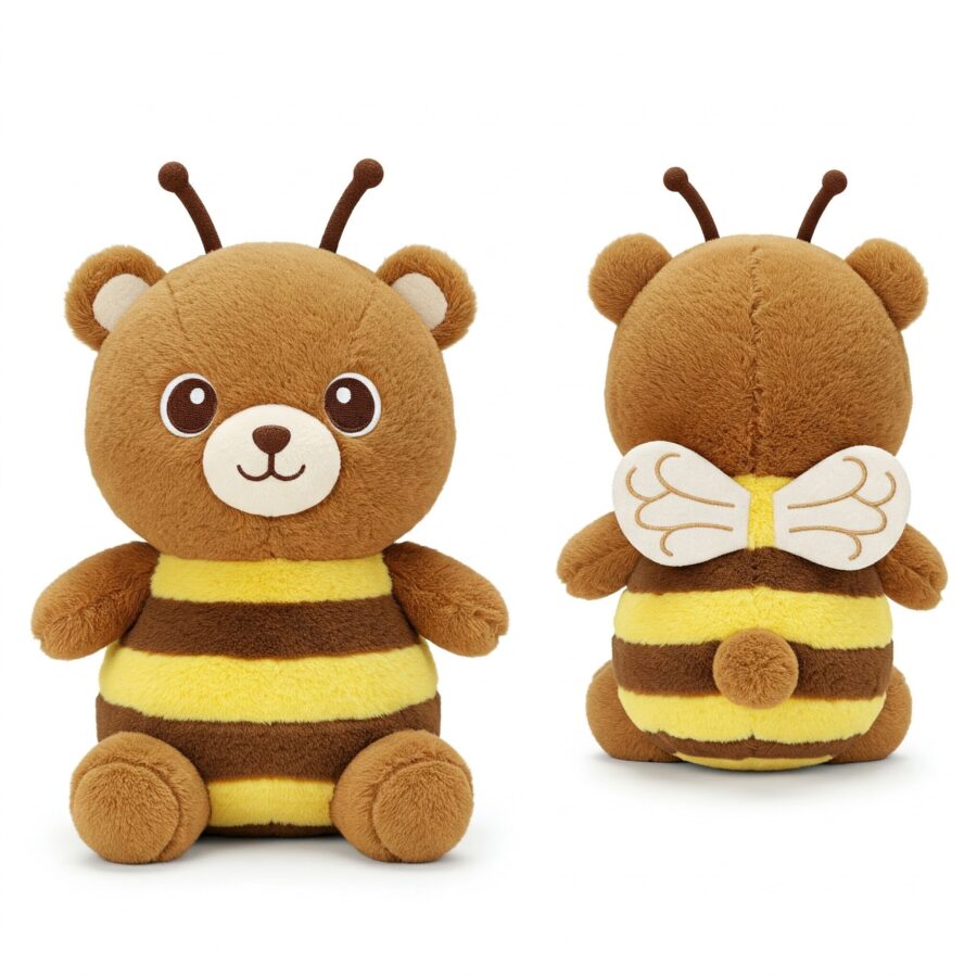 Bumbear the Honey Striker™ – A Bold Hybrid Plush | Abnomals™ Exclusive
