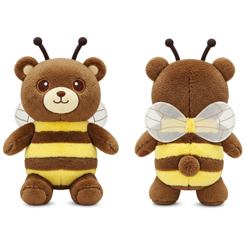 Bumbear the Honey Striker™ – A Bold Hybrid Plush | Abnomals™ Exclusive