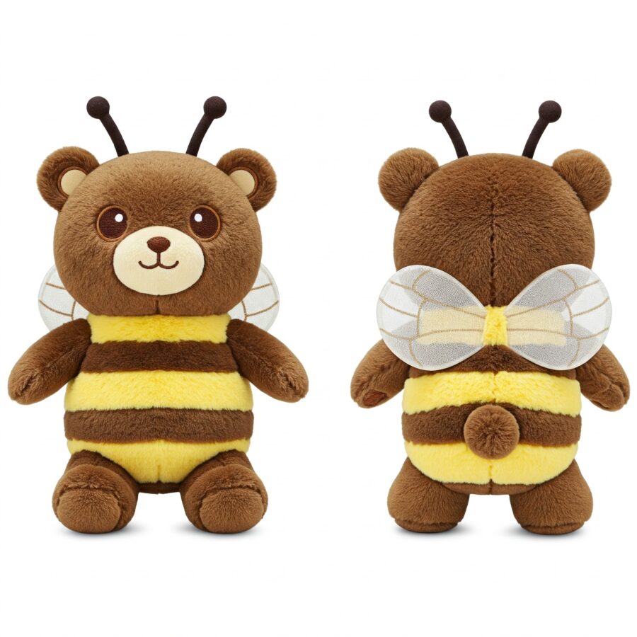 Bumbear the Honey Striker™ – A Bold Hybrid Plush | Abnomals™ Exclusive