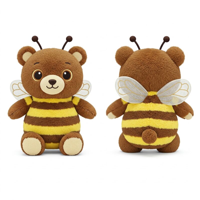 Bumbear the Honey Striker™ – A Bold Hybrid Plush | Abnomals™ Exclusive