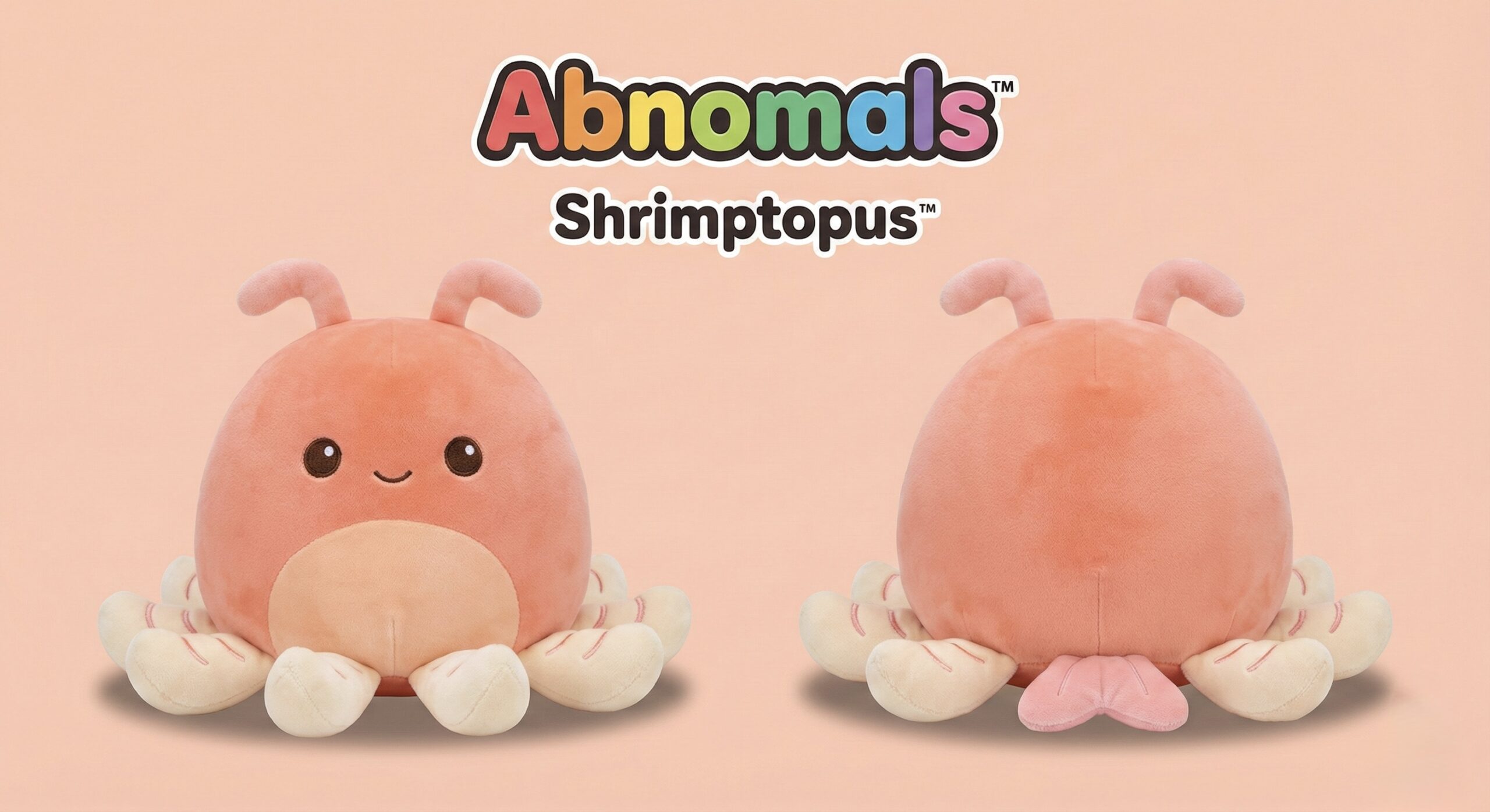 Shrimptopus™ Hybrid Plush Toy (Shrimp and Octopus Plush)