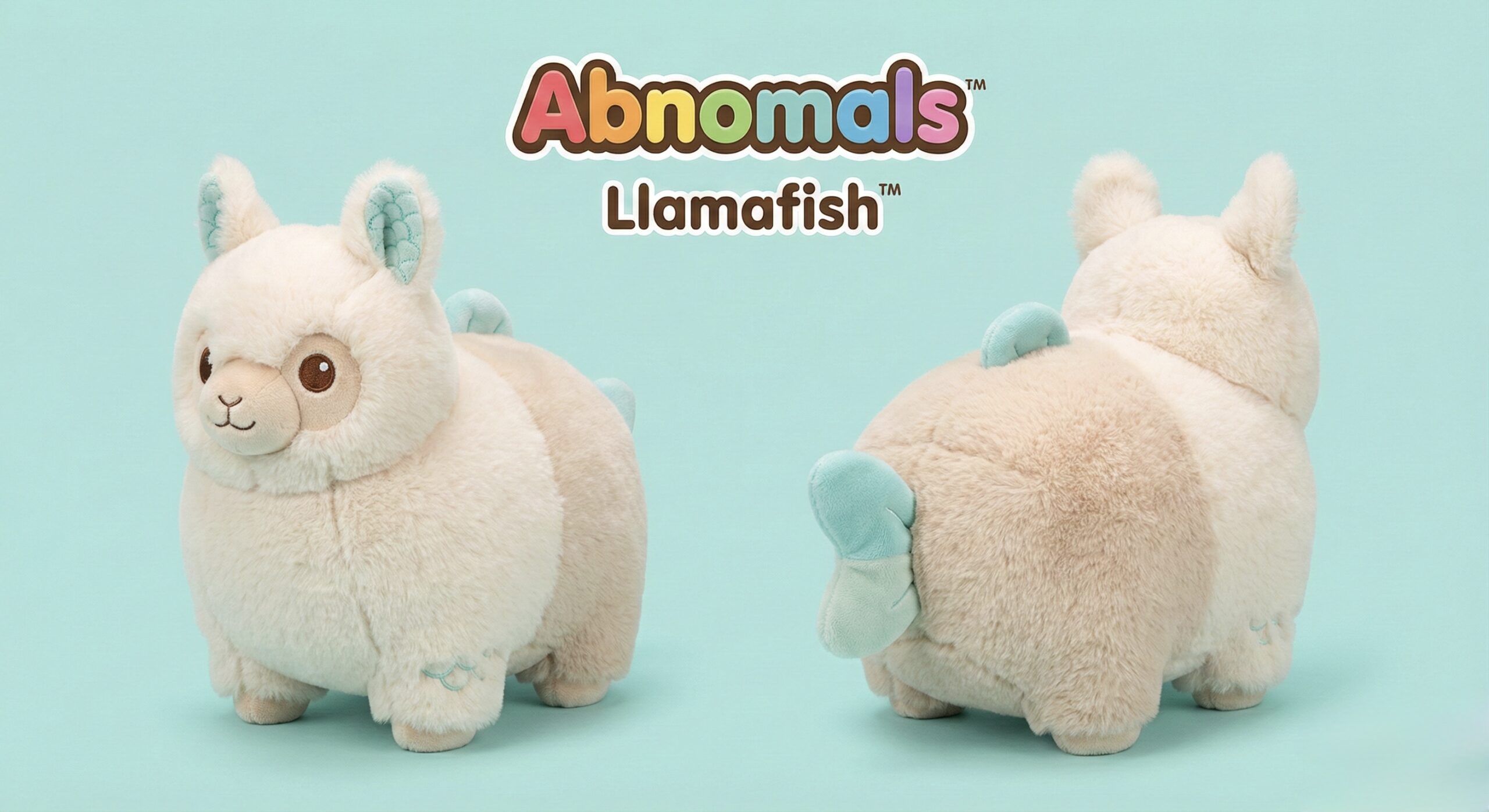 Llamafish™ Hybrid Plush Toy (Llama and Fish Plush)
